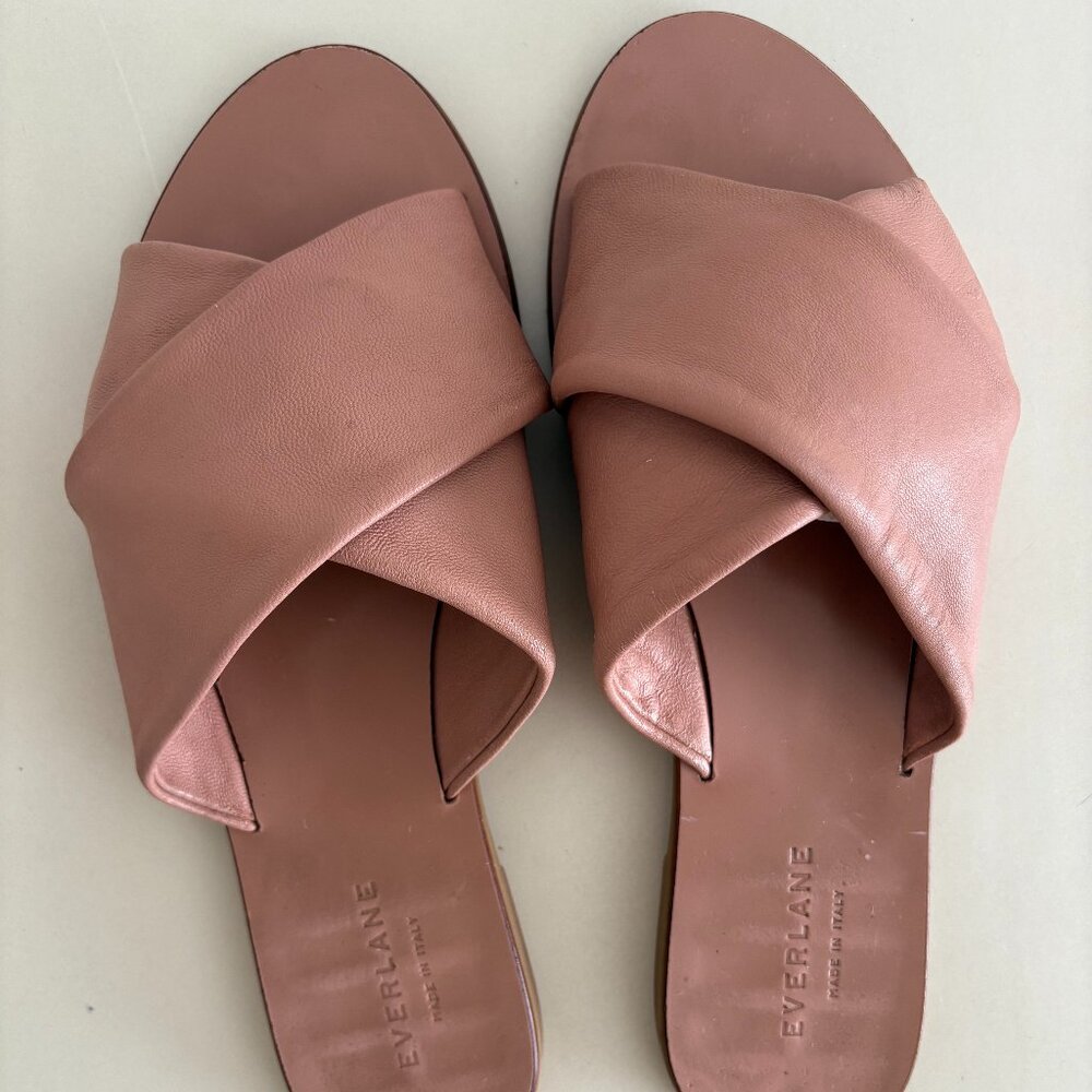 Everlane Modern Wrap Sandals Blush Pink Size 9  🌸
